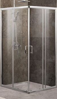 Душевое ограждение BELBAGNO Unique 100x100x190