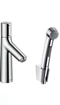 Смеситель для раковины HANSGROHE Talis S с гиг. душем и дон. клапаном 72291000